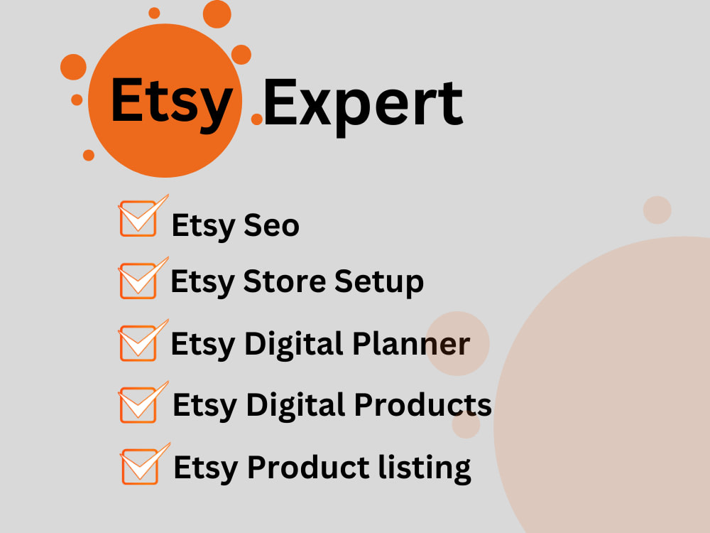 Etsy Shop Setup Service | Branding, SEO, Banner Design, Product Listings in Mssachusetts ,MA