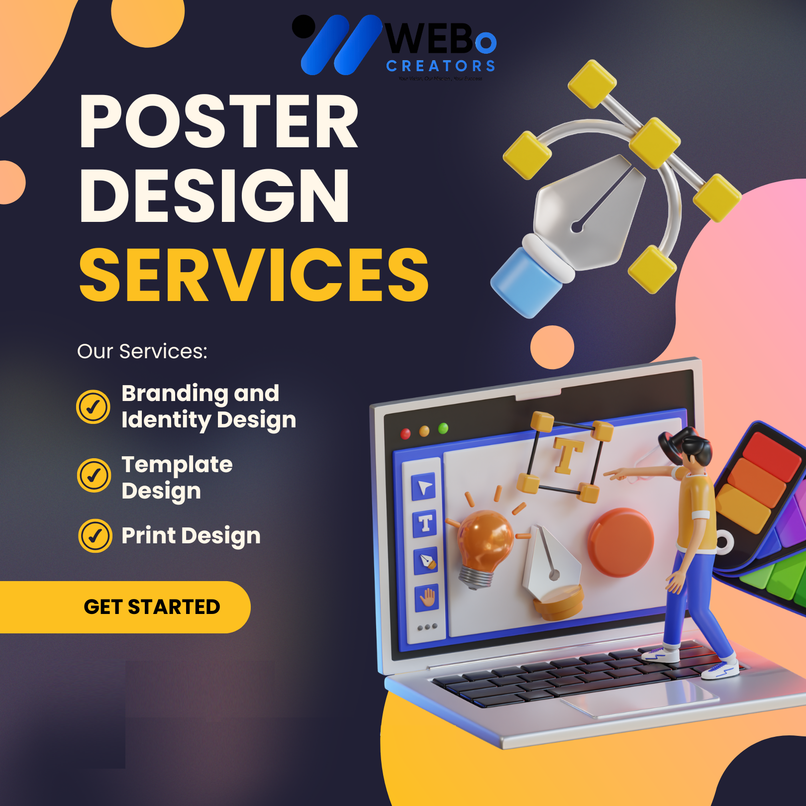 Poster Design Service | Get Powerful Advertising Poster in Mssachusetts ,MA for Business and Events